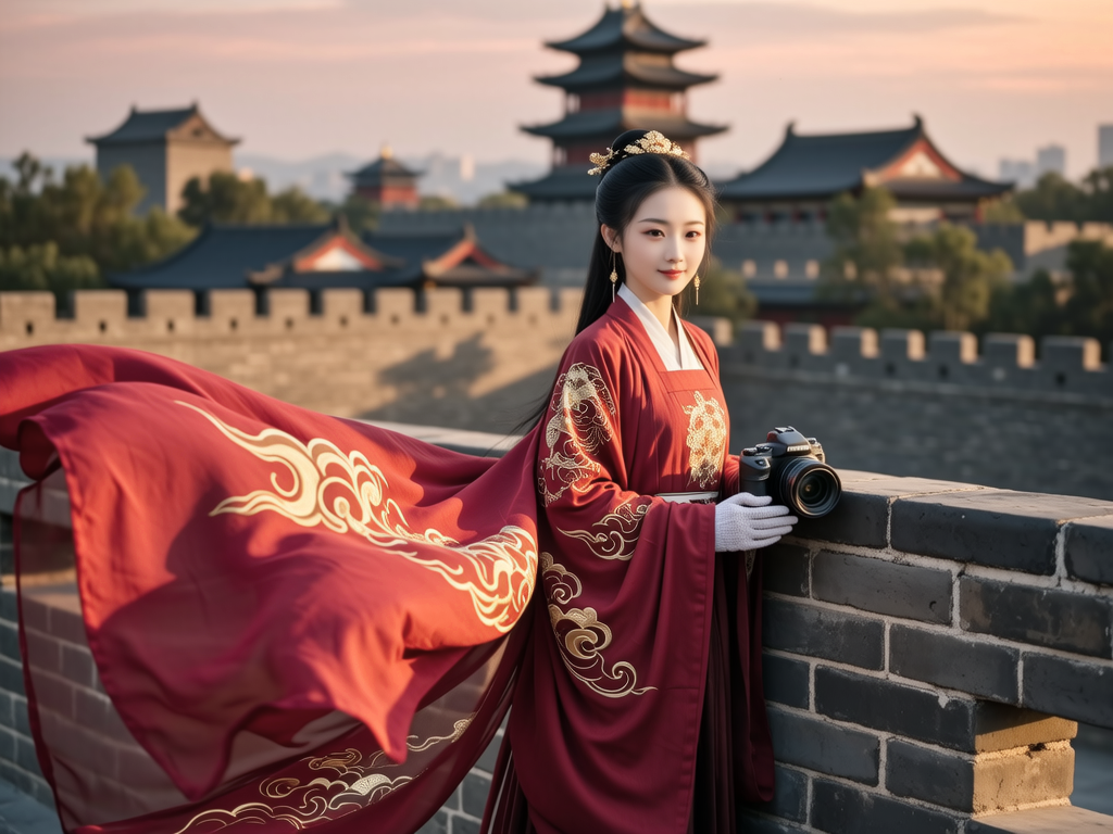 Hanfu Photoshoot in Xi'an