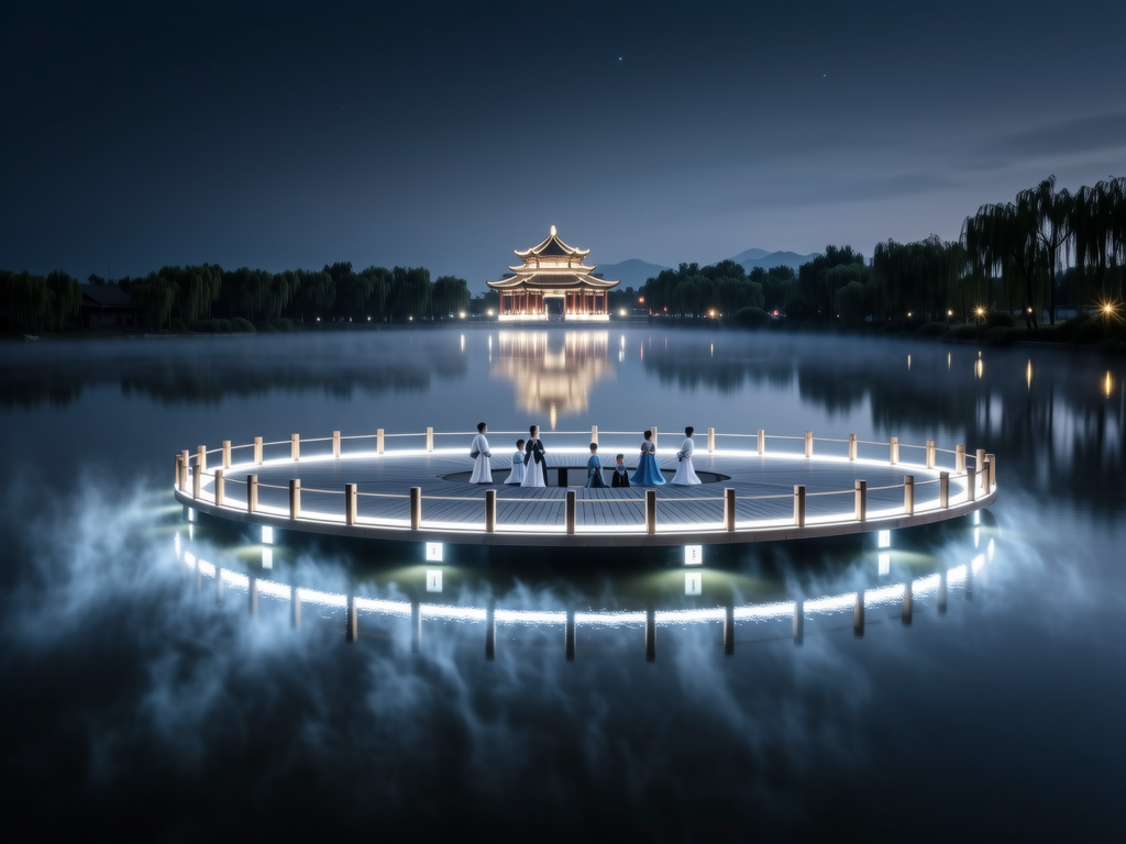 Impression West Lake Night Show