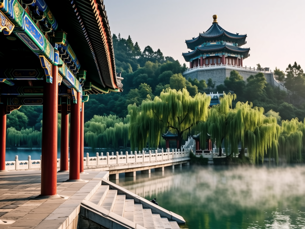 Summer Palace Lakeside Walk