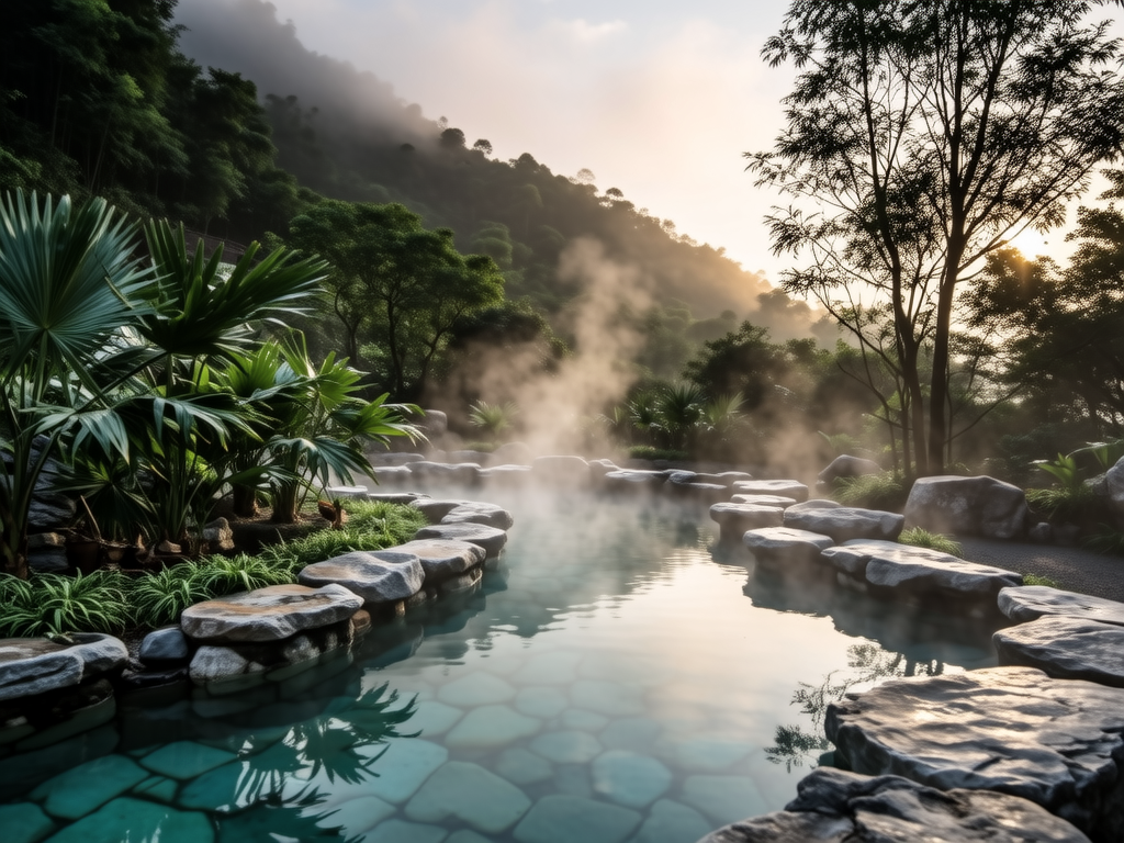 Tongjing Hot Springs Day