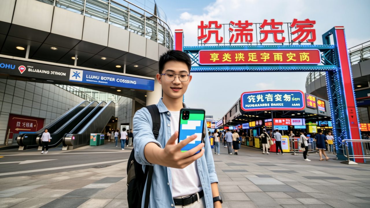 Hong Kong to Huaqiangbei: Which Crossing and Metro Route